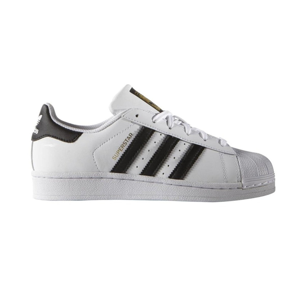 Adidas Boy's Foundation J White/Black - Top Shoes of New York