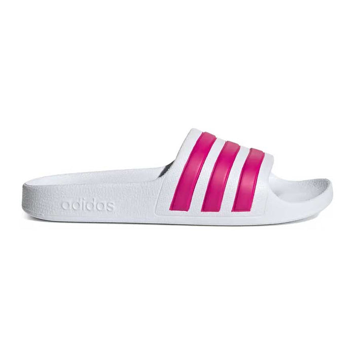 Adidas Girl's Adilette Aqua White/Pink - 1070807 - Tip Top Shoes of New York