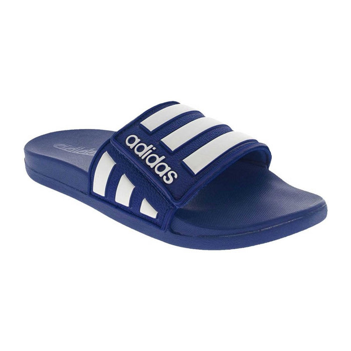 Adidas GS (Grade School) Adilette Comfort Royal/White - 1062787 - Tip Top Shoes of New York