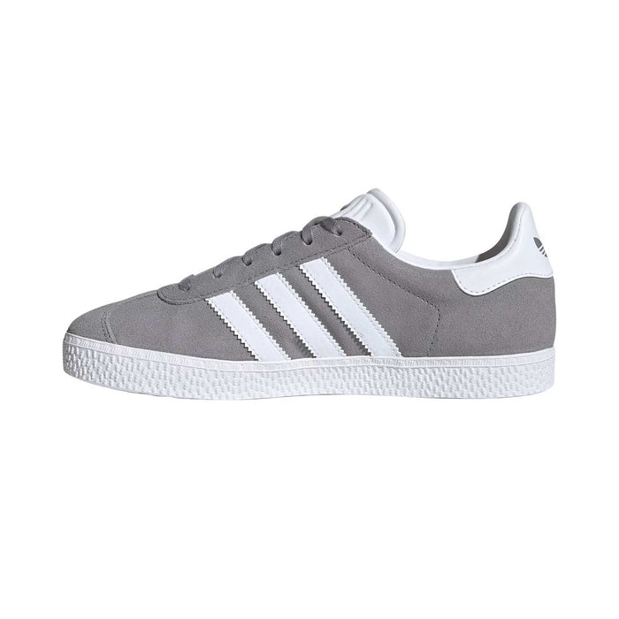 Adidas GS (Grade School) Gazelle Grey/White - 1077854 - Tip Top Shoes of New York