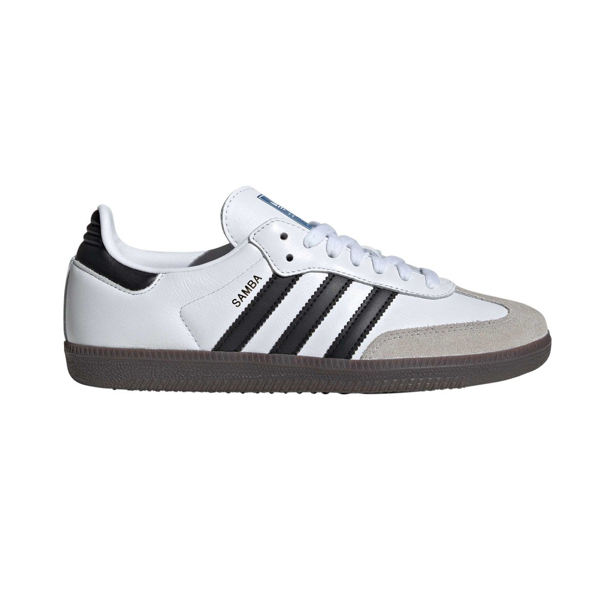 Adidas Kid s Grade School Samba OG White Black Gum Tip Top Shoes of New York