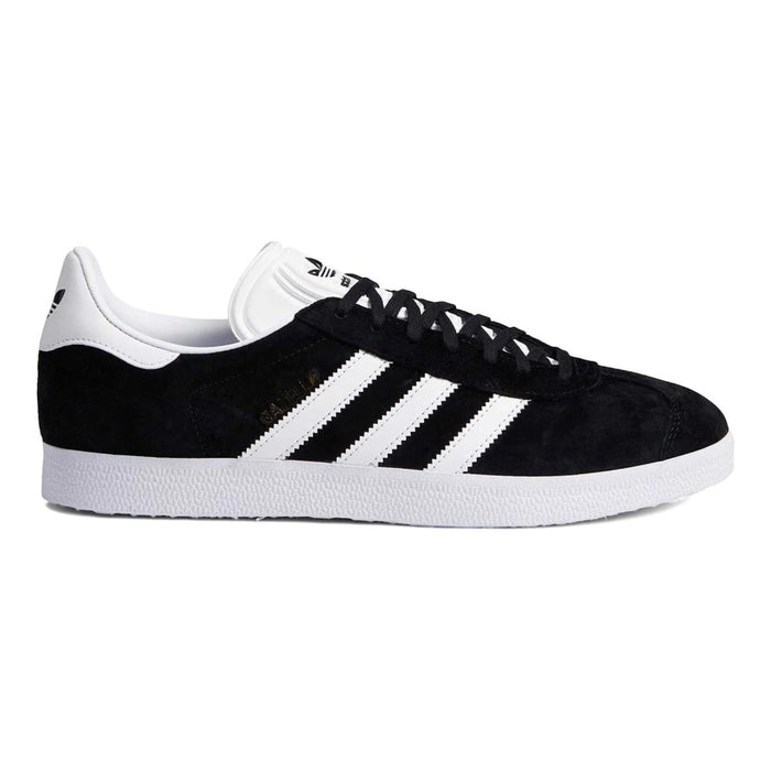 Adidas Gazelle Indoor Trainers White/Navy - 80s Casual Classics