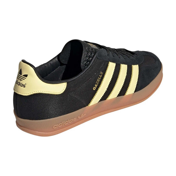 Adidas Men's Gazelle Indoor Black/Almost Yellow/Gum - 10043597 - Tip Top Shoes of New York