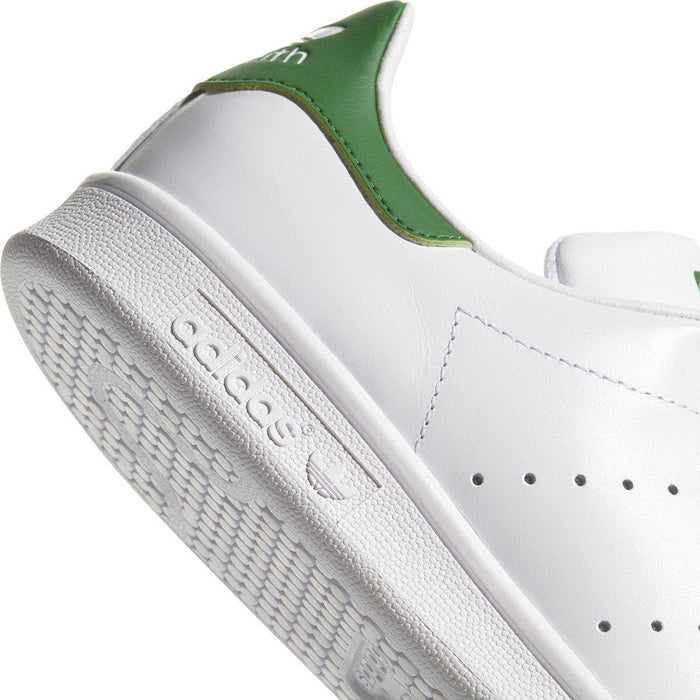 Adidas Men's Smith White/Green Tip Top of New