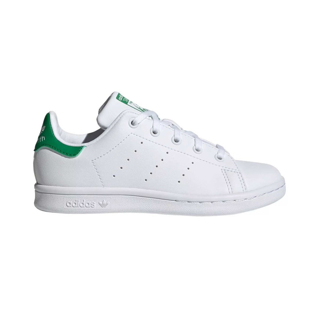 Adidas PS Preschool Stan Smith White Green Tip Top Shoes of