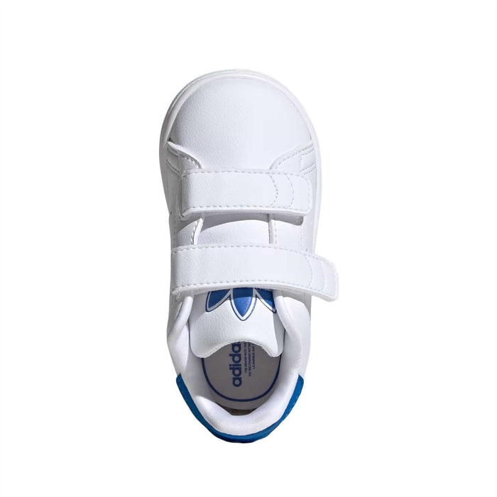 Adidas Toddler's Stan Smith White/Blue Bird Velcro - 1080315 - Tip Top Shoes of New York