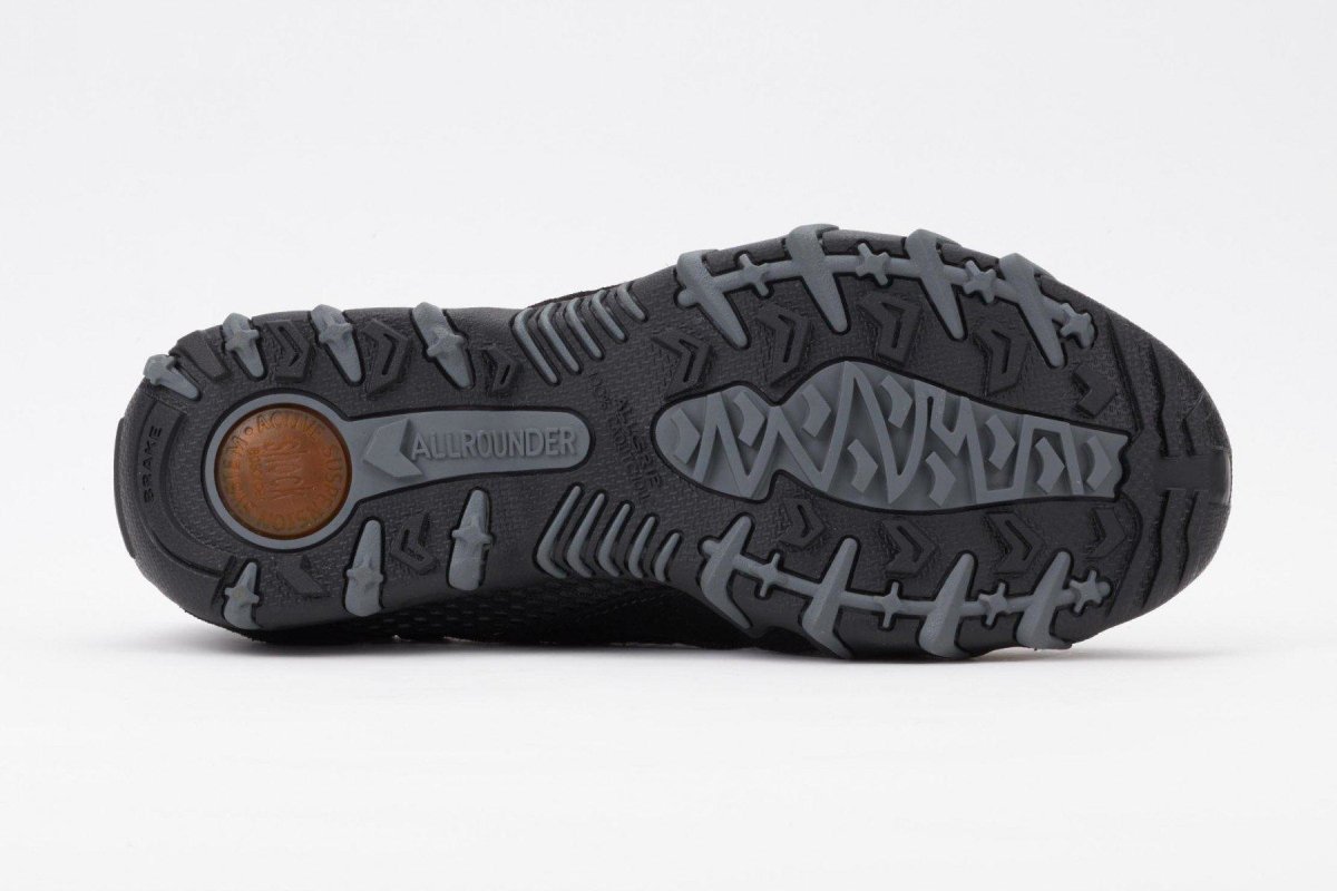 AllRounder Women's Niro Black Suede/Mesh - 340414 - Tip Top Shoes of New York