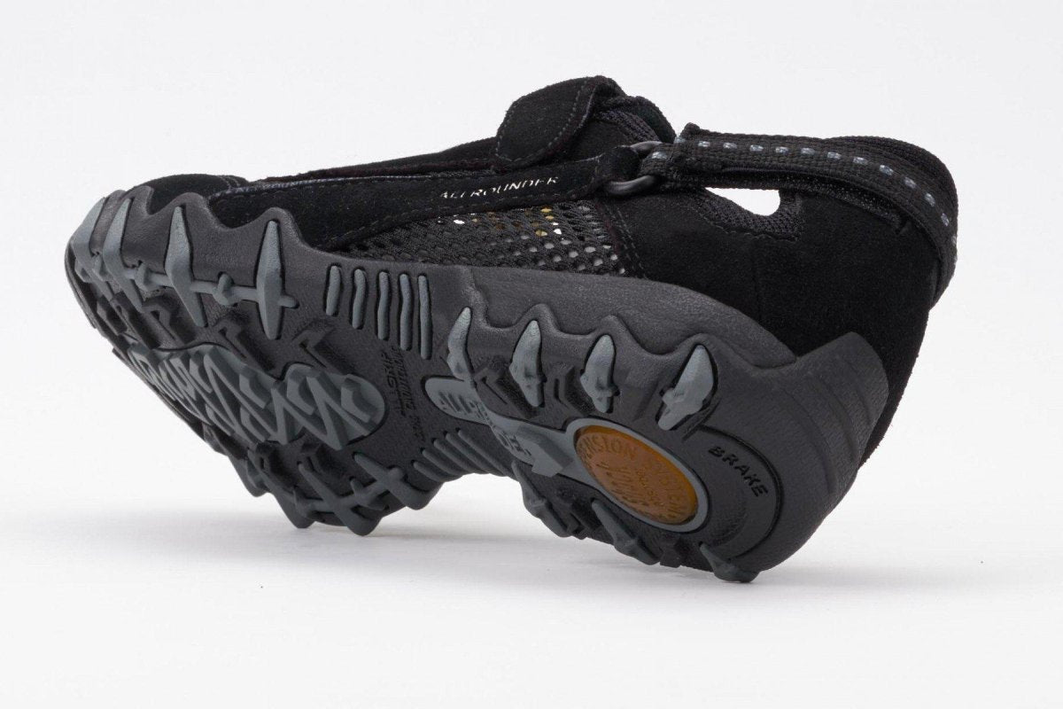 AllRounder Women's Niro Black Suede/Mesh - 340414 - Tip Top Shoes of New York