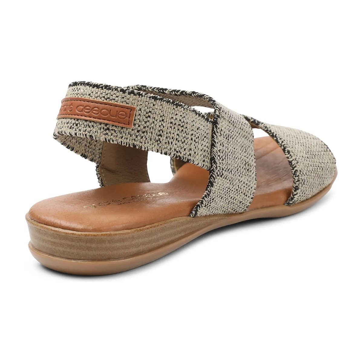 Andre Assous Nigella Stretch Black/Beige - 3011712 - Tip Top Shoes of New York