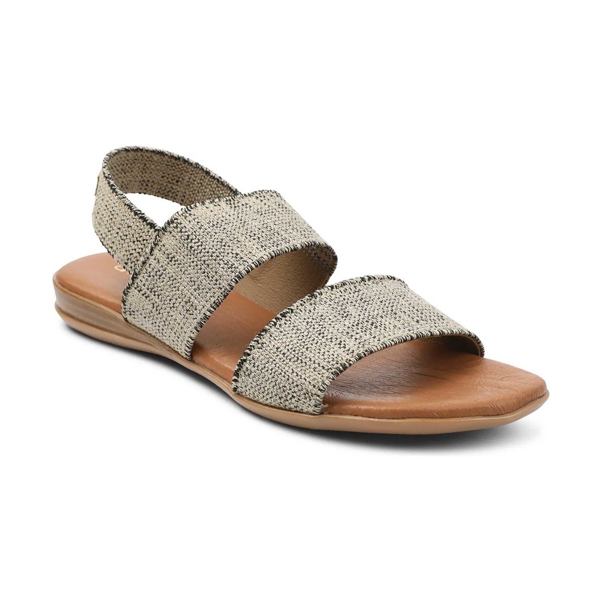 Andre Assous Nigella Stretch Black/Beige - 3011712 - Tip Top Shoes of New York