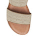 Andre Assous Women's Nigella Elastic Stretch Beige Linen - 3004187 - Tip Top Shoes of New York