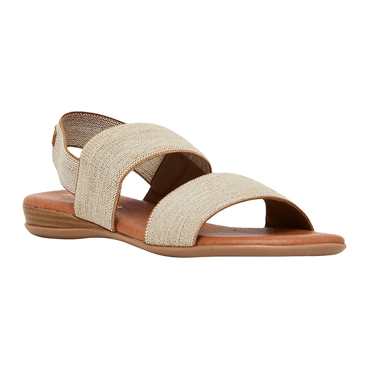 Andre Assous Women's Nigella Elastic Stretch Beige Linen - 3004187 - Tip Top Shoes of New York