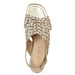 Ara Women's Benson Sand Metallic Woven Leather - 3015400 - Tip Top Shoes of New York