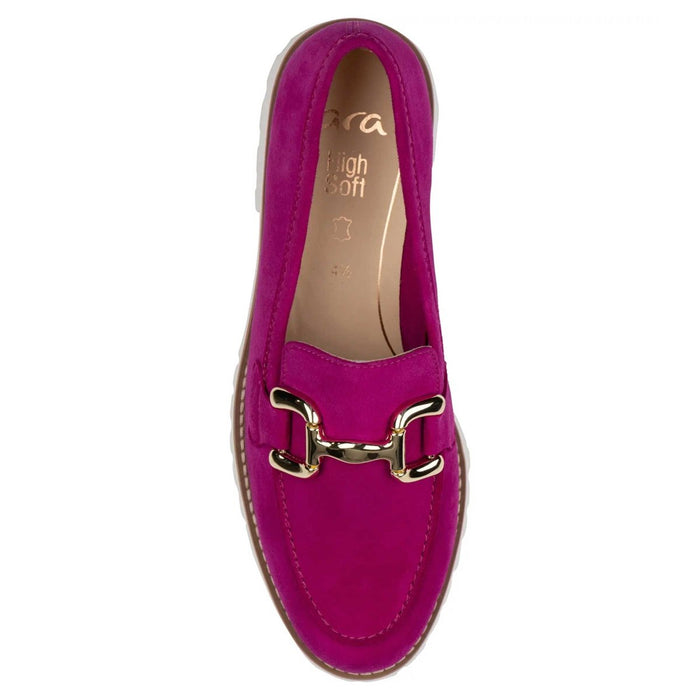 Ara Women's Kiana Buckle Pink Suede - 3017121 - Tip Top Shoes of New York