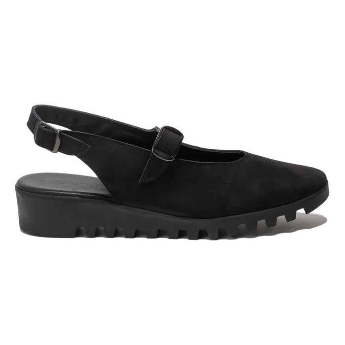 Arche Women's Lomyne Black Nubuck - 3010892 - Tip Top Shoes of New York
