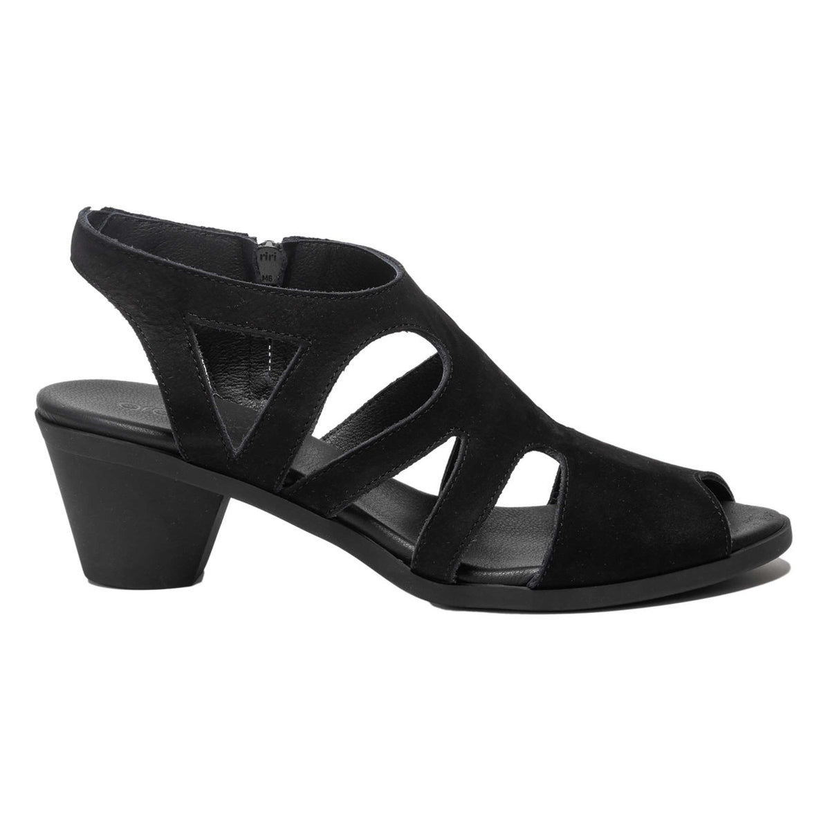 Arche Women's Sorako Black Nubuck — Tip Top Shoes of New York