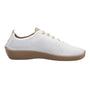 Arcopedico Women's LS Oxford White/Beige Fabric - 10001753 - Tip Top Shoes of New York