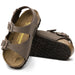 Birkenstock Kid's Roma Birko-Flor Nubuck Mocca - 633367 - Tip Top Shoes of New York