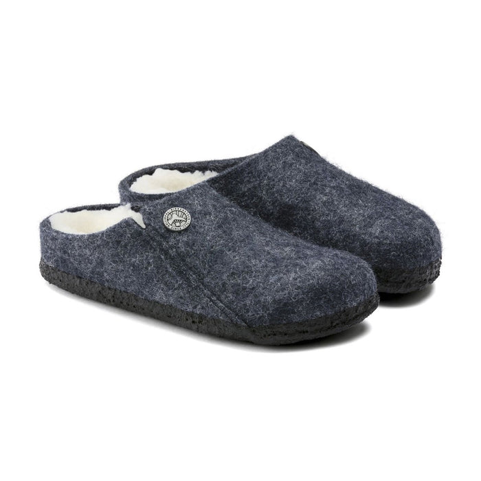 Birkenstock Kid's Zermatt Dark Blue Shearling - 1052115 - Tip Top Shoes of New York