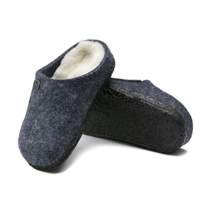 Birkenstock Kid's Zermatt Dark Blue Shearling - 1052115 - Tip Top Shoes of New York