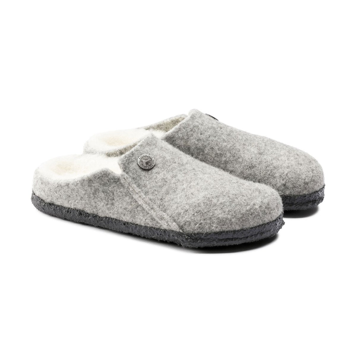 Birkenstock Kid's Zermatt Light Grey Shearling - 1052102 - Tip Top Shoes of New York