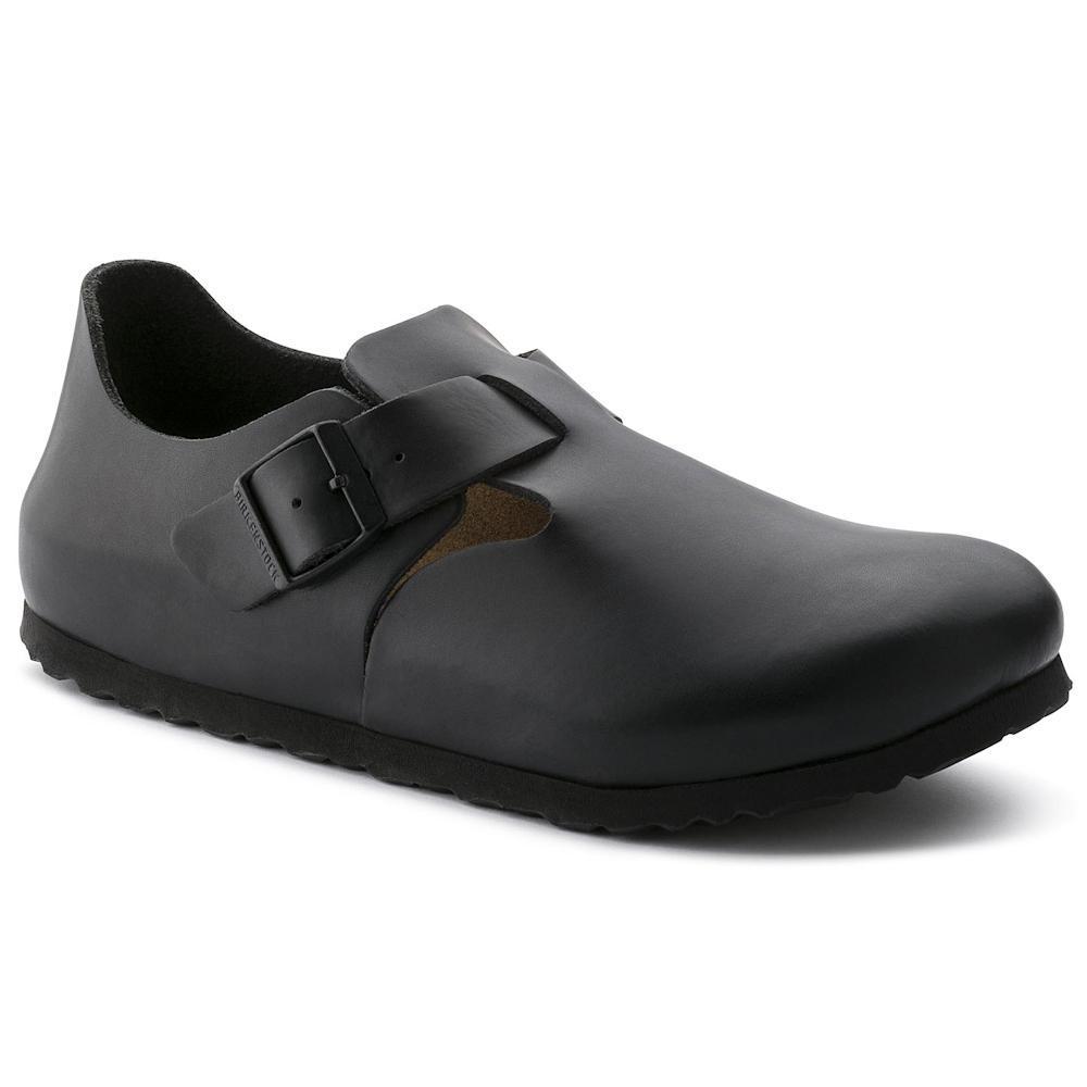 Birkenstock London Soft Footbed Black Hunter - 100363 - Tip Top Shoes of New York