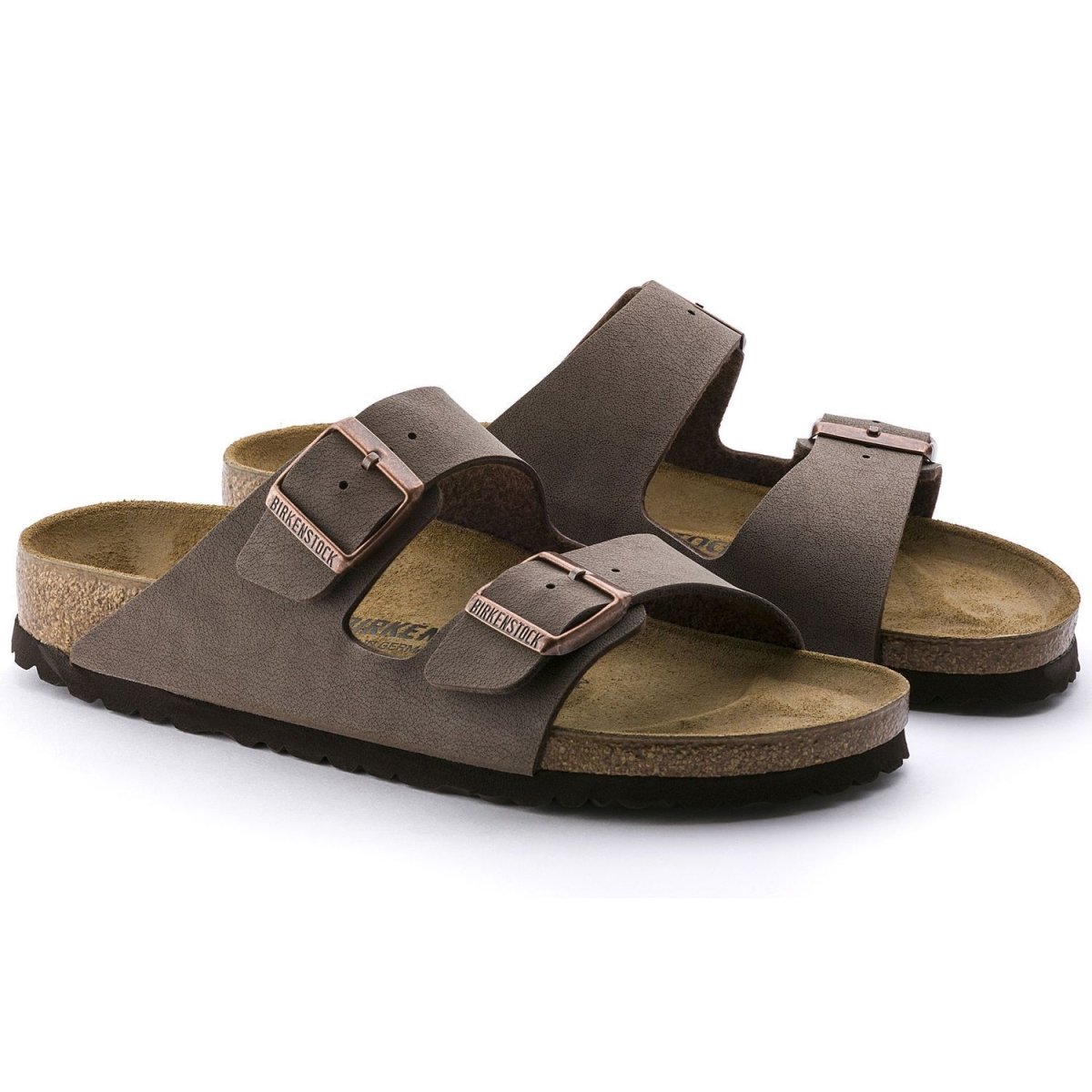 Birkenstock Men's Arizona Mocha Birko-Flor - 887044 - Tip Top Shoes of New York