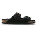 Birkenstock Men's Arizona Shearling Black Suede - 992501 - Tip Top Shoes of New York