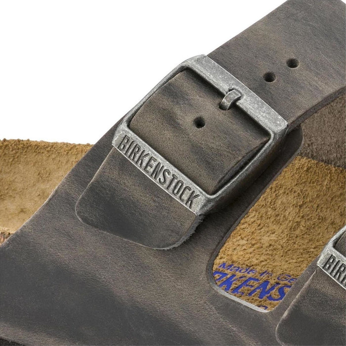 Birkenstock Men's Arizona Soft Footbed Iron - 1036112 - Tip Top Shoes of New York