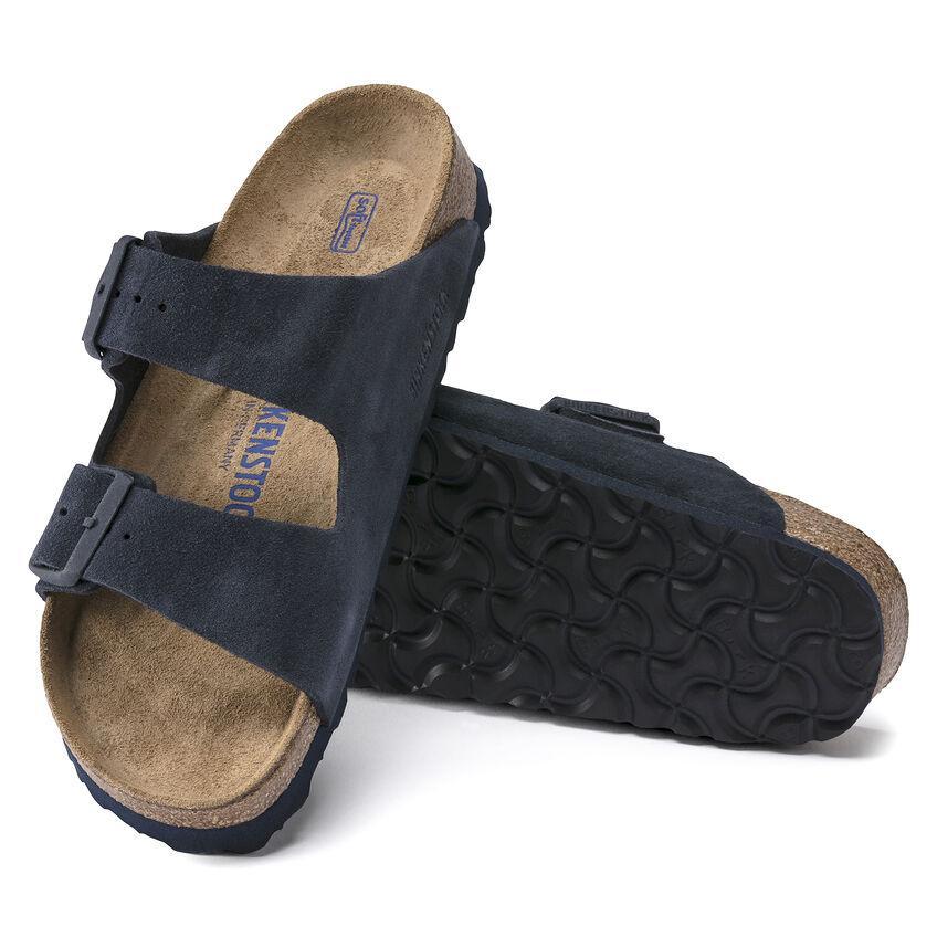 Birkenstock Men's Arizona Soft Footbed Navy Night Suede - 9000398 - Tip Top Shoes of New York