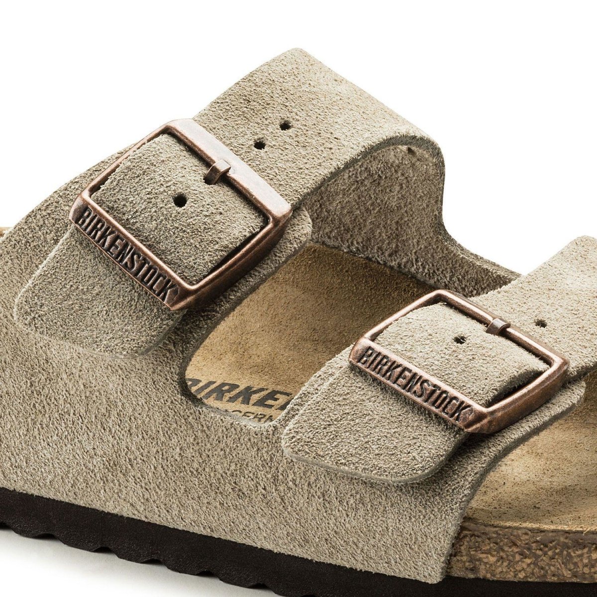 Birkenstock Men's Arizona Taupe Suede - 1036243 - Tip Top Shoes of New York