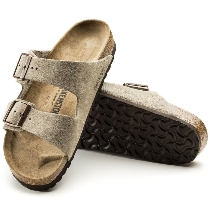 Birkenstock Men's Arizona Taupe Suede - 1036243 - Tip Top Shoes of New York