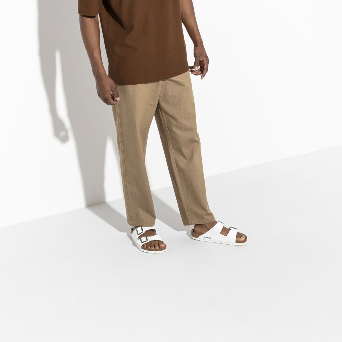 Birkenstock Men's Arizona White Birko-Flor - 993575 - Tip Top Shoes of New York