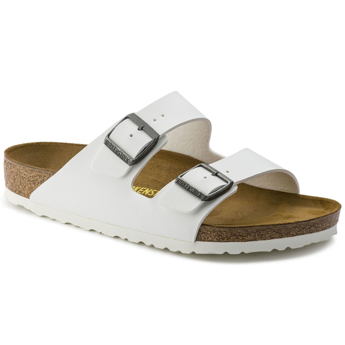 Birkenstock Men's Arizona White Birko-Flor - 993575 - Tip Top Shoes of New York