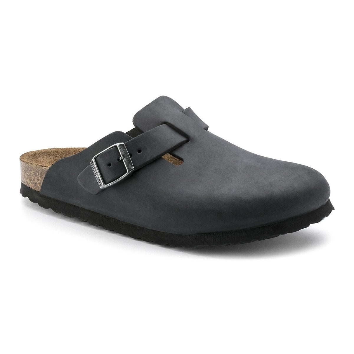 Birkenstock Men's Boston Black Oiled - 9013765 - Tip Top Shoes of New York