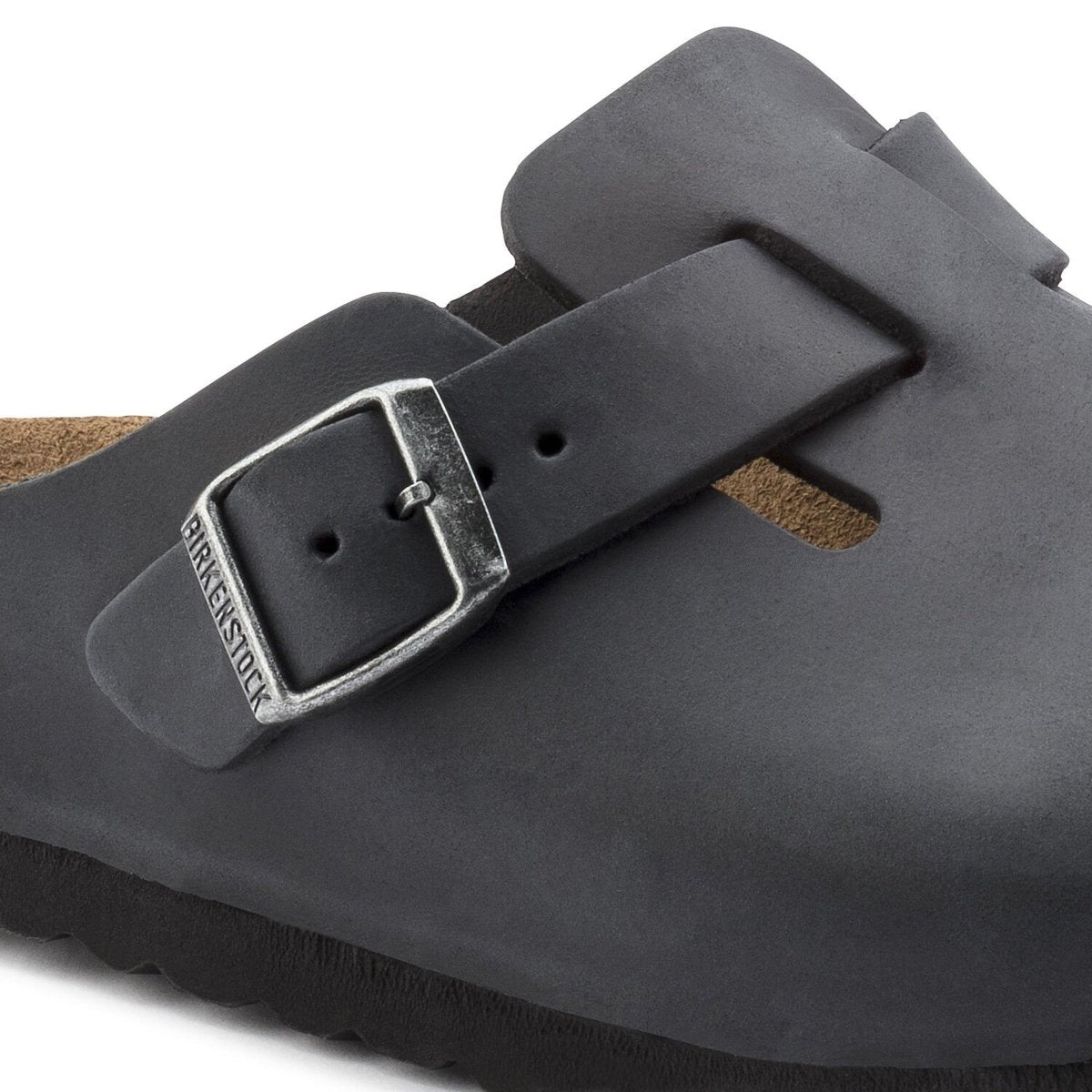 Birkenstock Men's Boston Black Oiled - 9013765 - Tip Top Shoes of New York