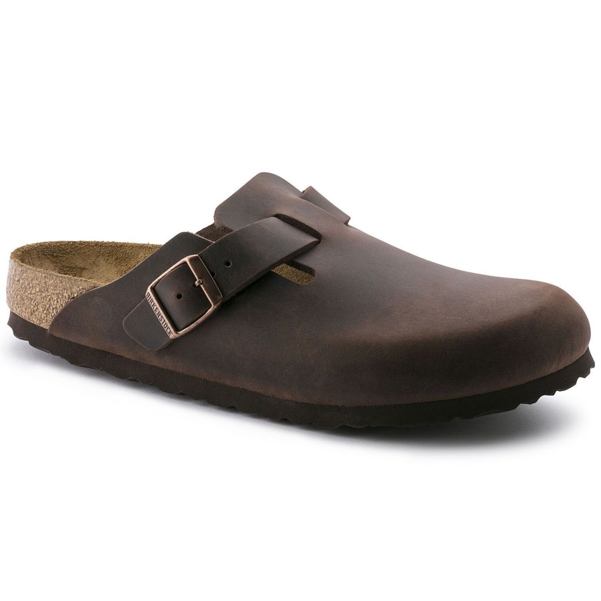 Birkenstock Men's Boston Habana Oiled Leather Habana (Men's Oversizes Available) - 7723693 - Tip Top Shoes of New York