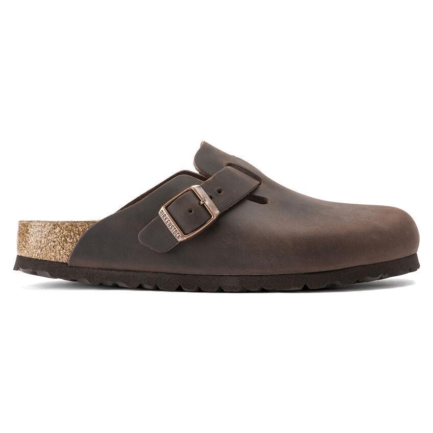 Birkenstock Men's Boston Habana Oiled Leather Habana (Men's Oversizes Available) - 7723693 - Tip Top Shoes of New York