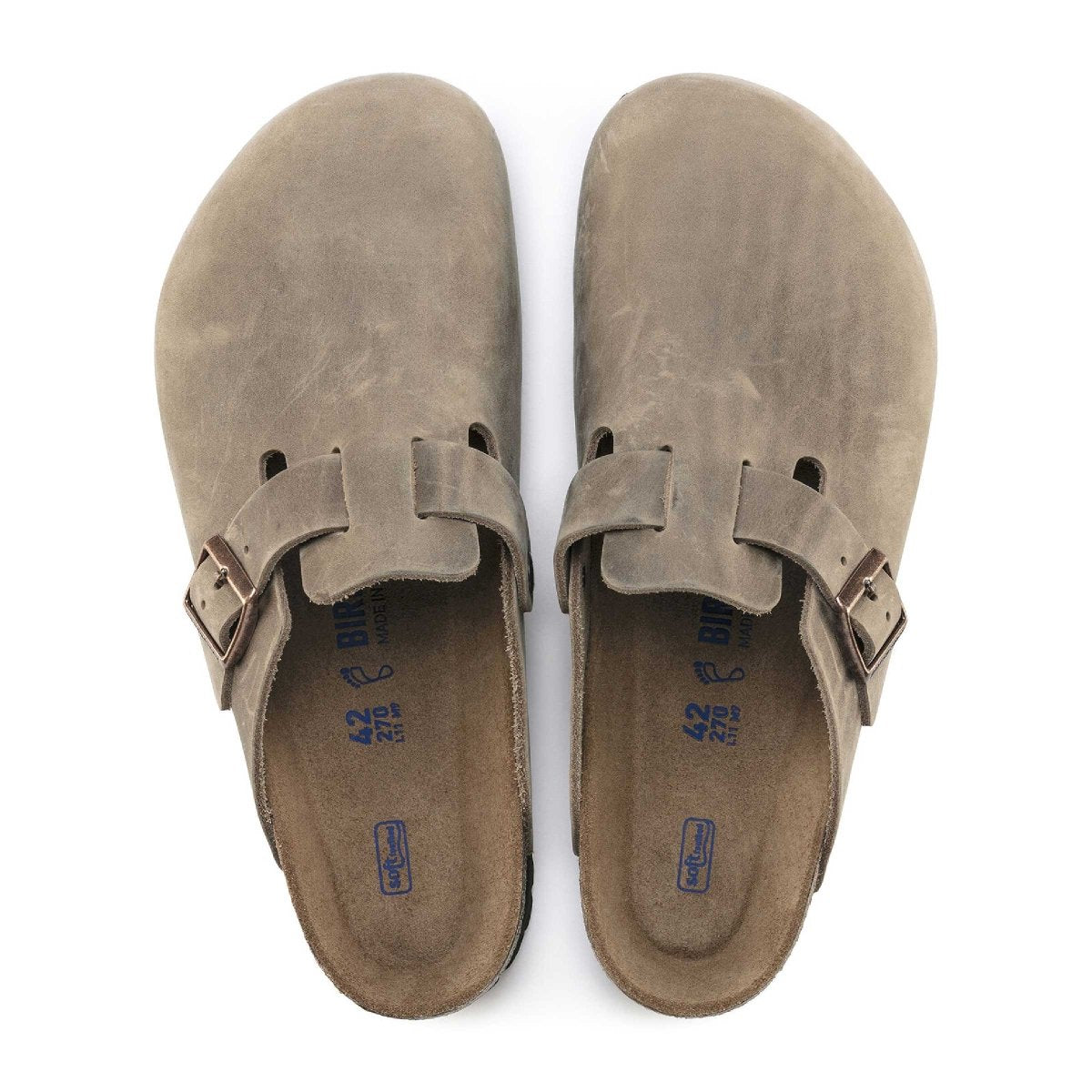 Birkenstock Men's Boston SOFT Footbed Tobacco Oiled – Tip Top