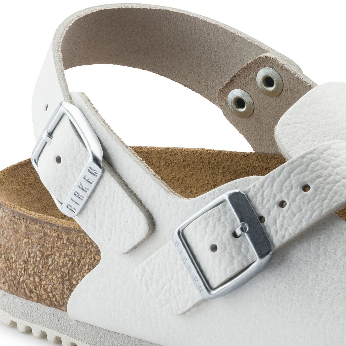 Birkenstock Men's Tokio Supergrip White Leather – Tip Top Shoes of