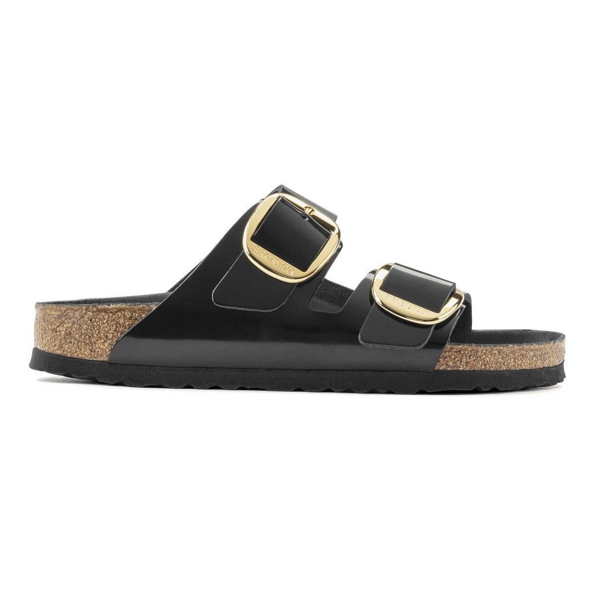 Birkenstock Women's Arizona Big Buckle High Shine Black - 3004425 - Tip Top Shoes of New York