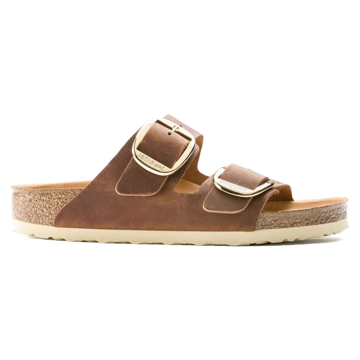 Birkenstock Women's Arizona Big Buckle Oiled Leather Cognac - 875544 - Tip Top Shoes of New York