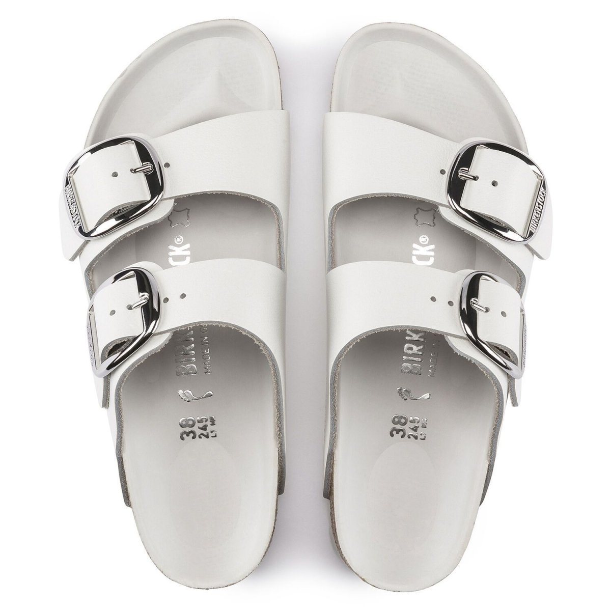 Birkenstock Women's Arizona Big Buckle White - 999284 - Tip Top Shoes of New York