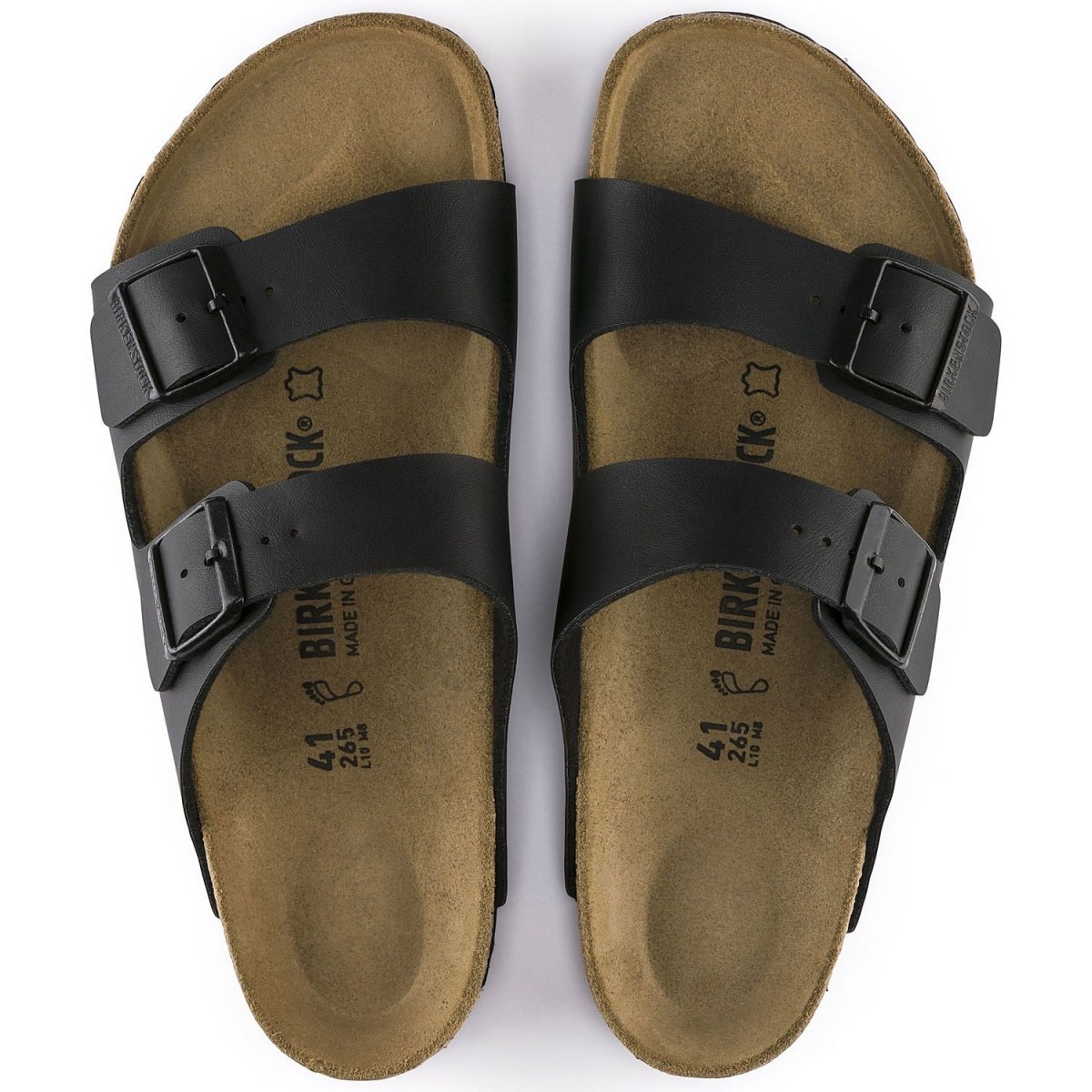 Birkenstock Women's Arizona Birko-Flor Black - Tip Top Shoes of
