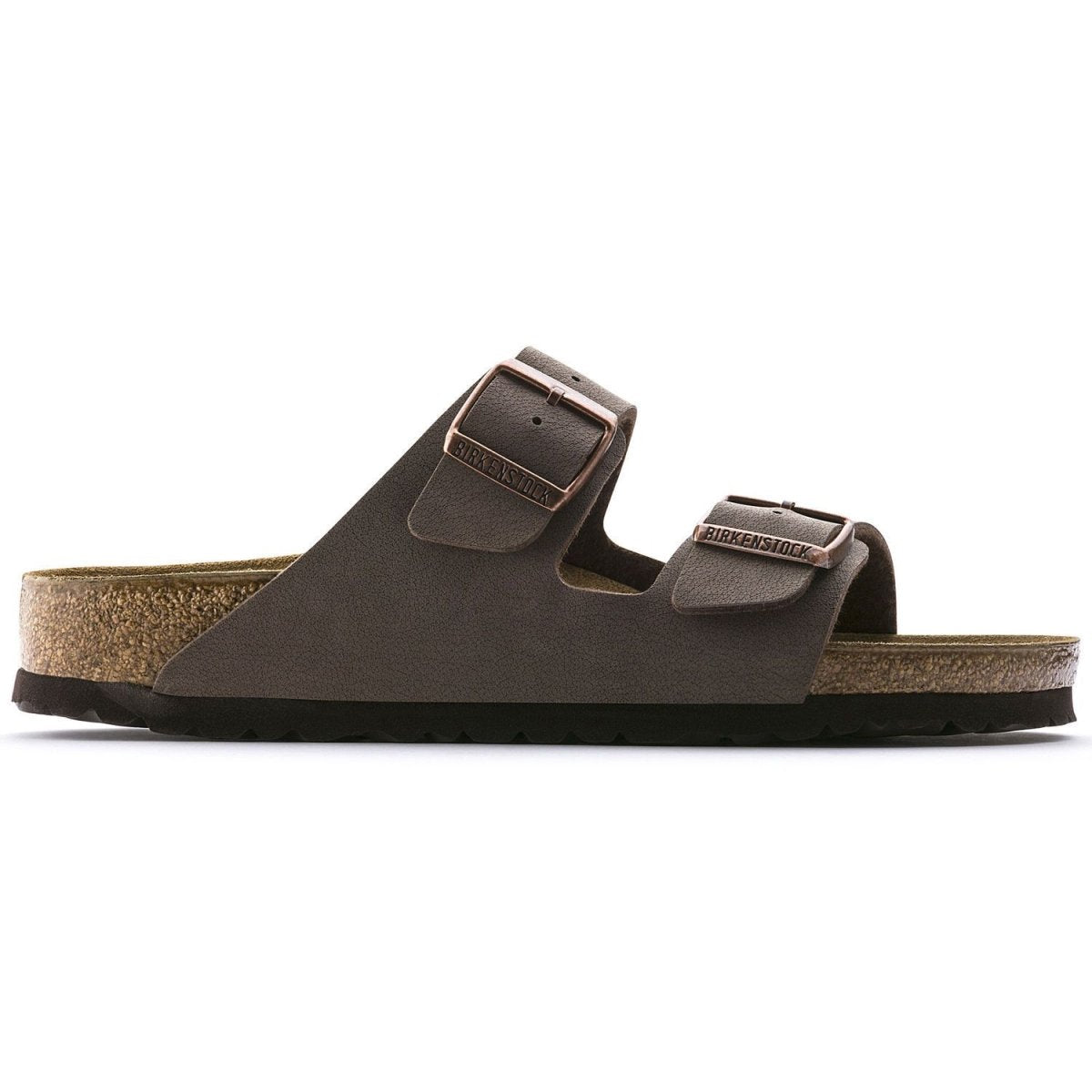 Birkenstock Women's Arizona Birko-Flor Nubuck Mocha - 35 / Brown / Medium - N