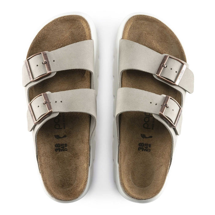 Birkenstock Women's Arizona Chunky Taupe Suede - 3014321 - Tip Top Shoes of New York