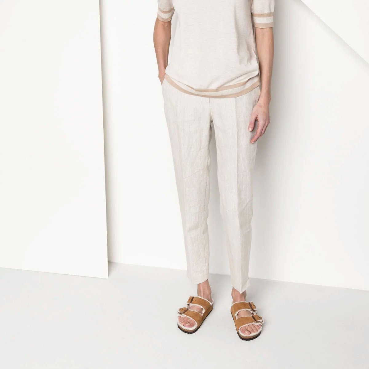 Birkenstock Women's Arizona Shearling Mink - 849640 - Tip Top Shoes of New York