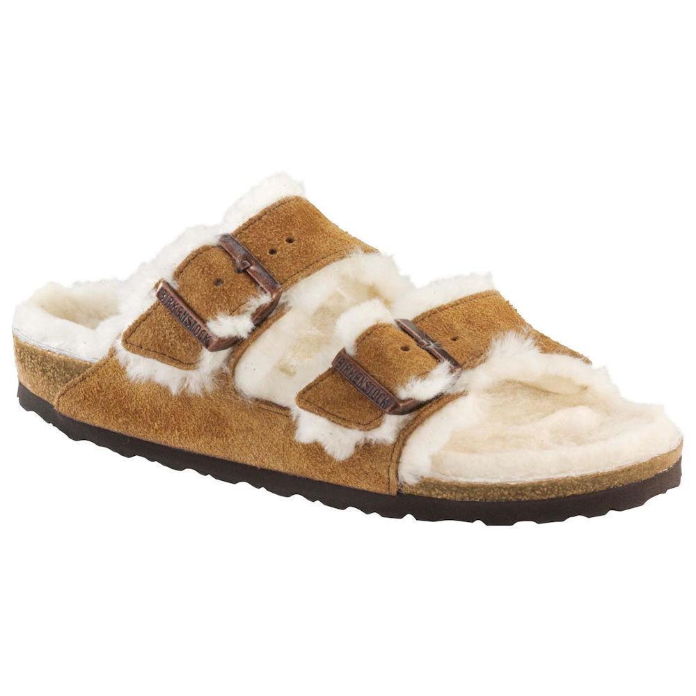 Birkenstock Women's Arizona Shearling Mink - 849640 - Tip Top Shoes of New York
