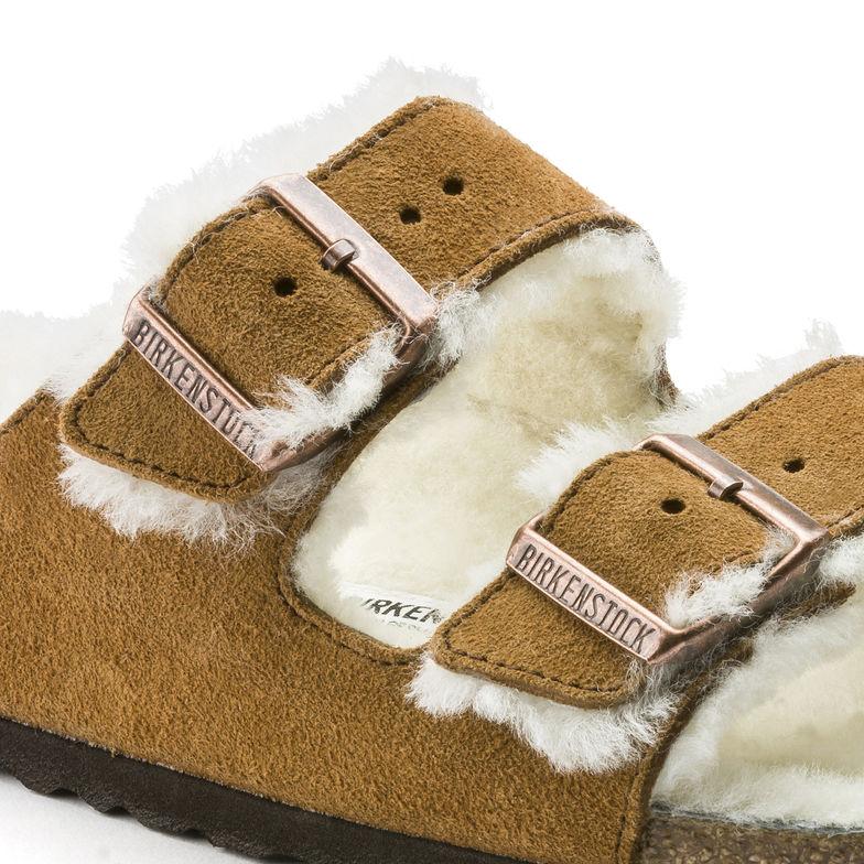 Birkenstock Women's Arizona Shearling Mink - 849640 - Tip Top Shoes of New York