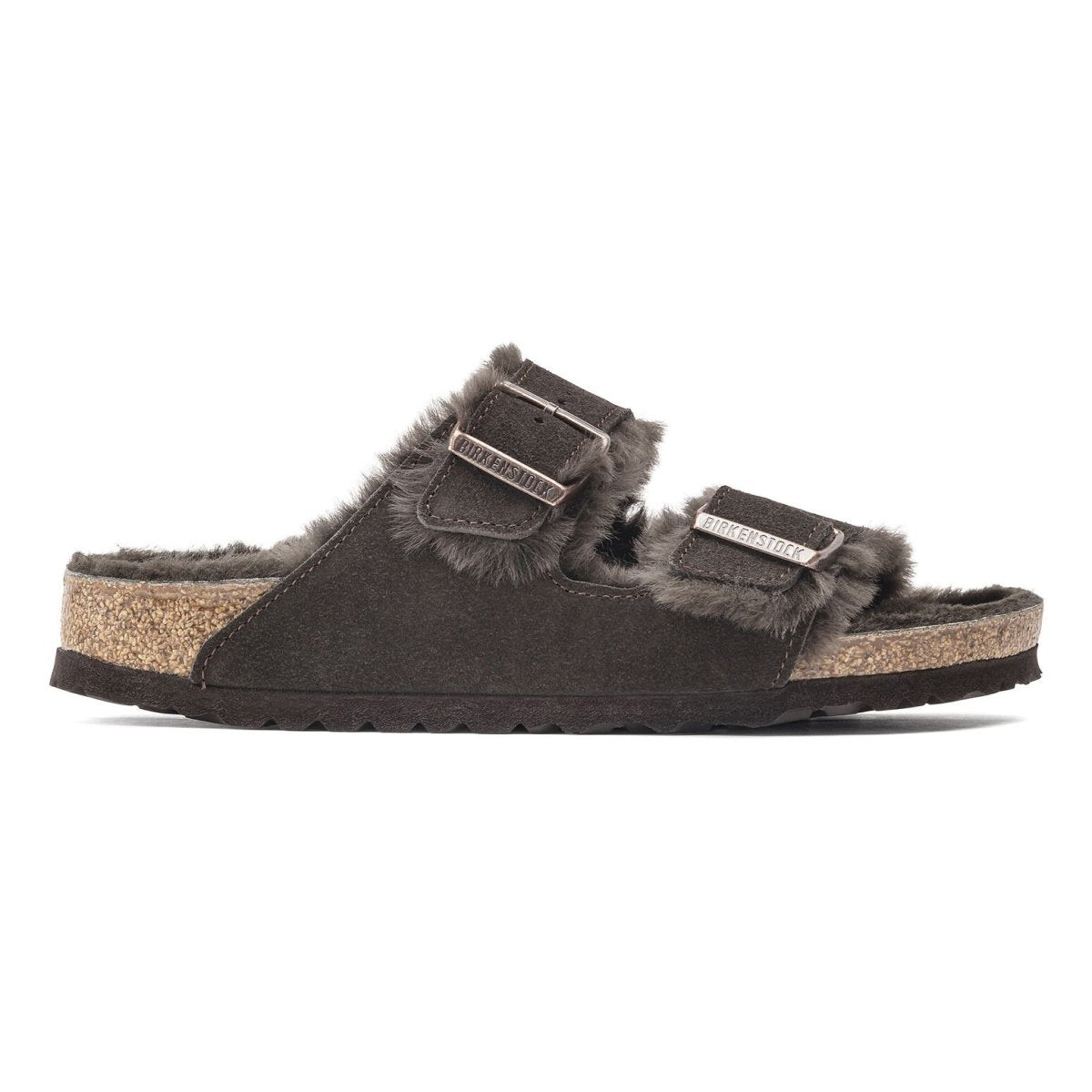 Birkenstock Women's Arizona Shearling Mocha - 3002393 - Tip Top Shoes of New York